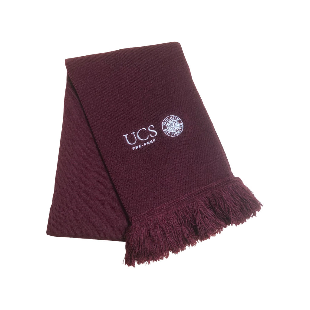 UCS Maroon Pre-Prep Scarf