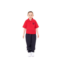 St Paul's C of E Primary School Red PE Polo Shirt