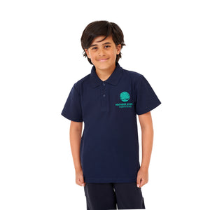 Heathside School Navy Polo Shirt