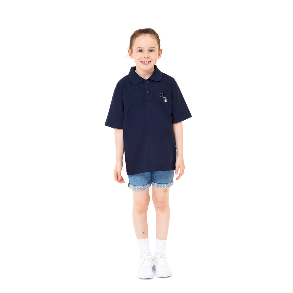 Trevor-Roberts Navy Polo (Year 4-8)