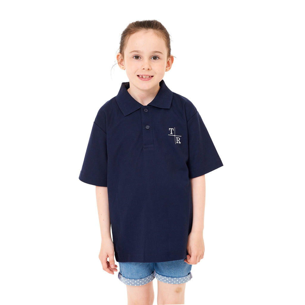 Trevor-Roberts Navy Polo (Year 4-8)