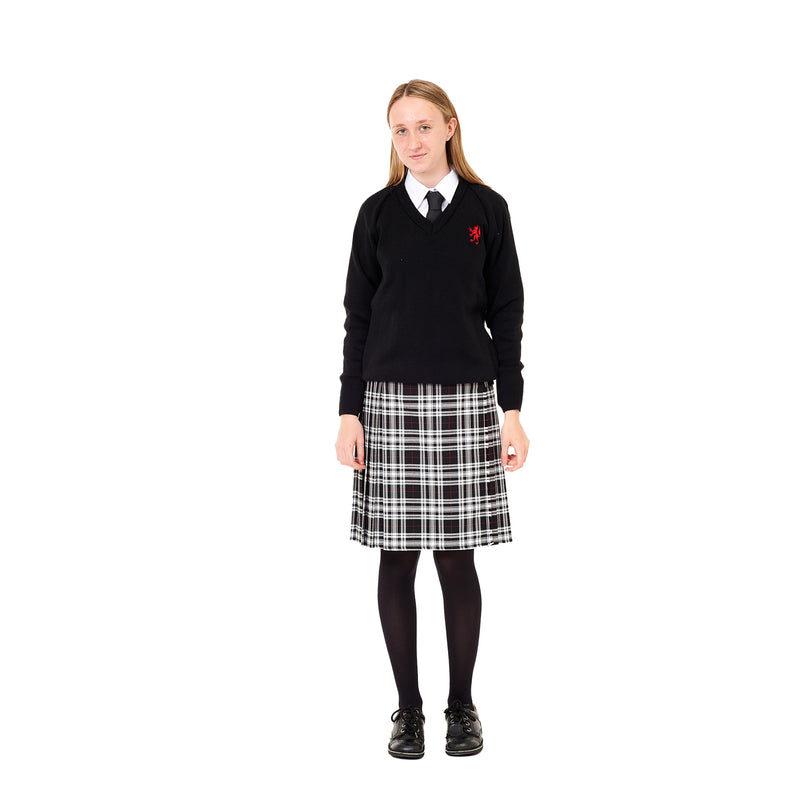 Chace Year 11 Red/Black Tartan Kilt