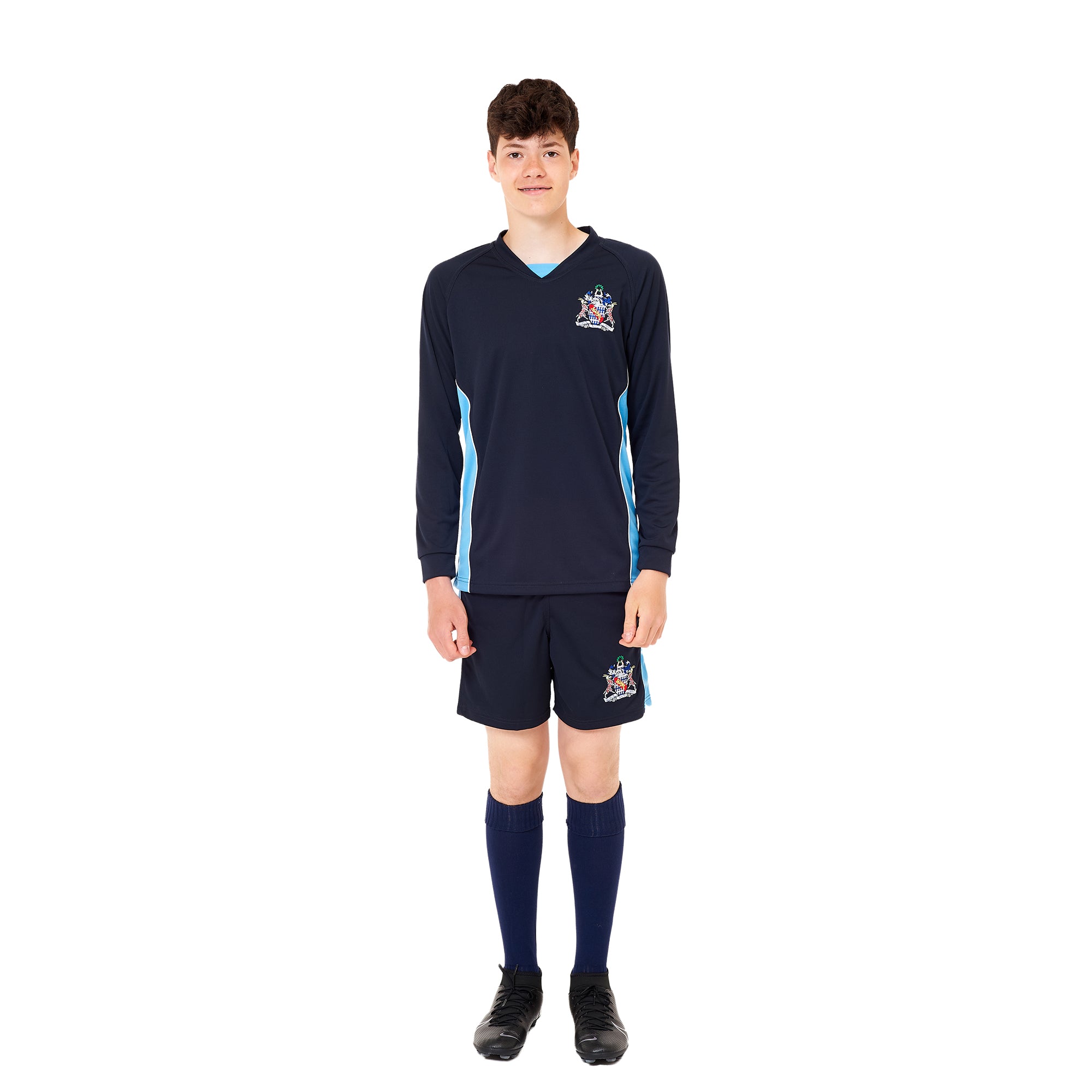 Boys white sales football shorts