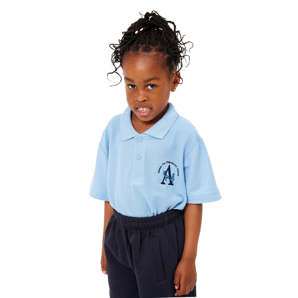 Avenue Pre-Prep & Nursery School Sky Polo Shirt