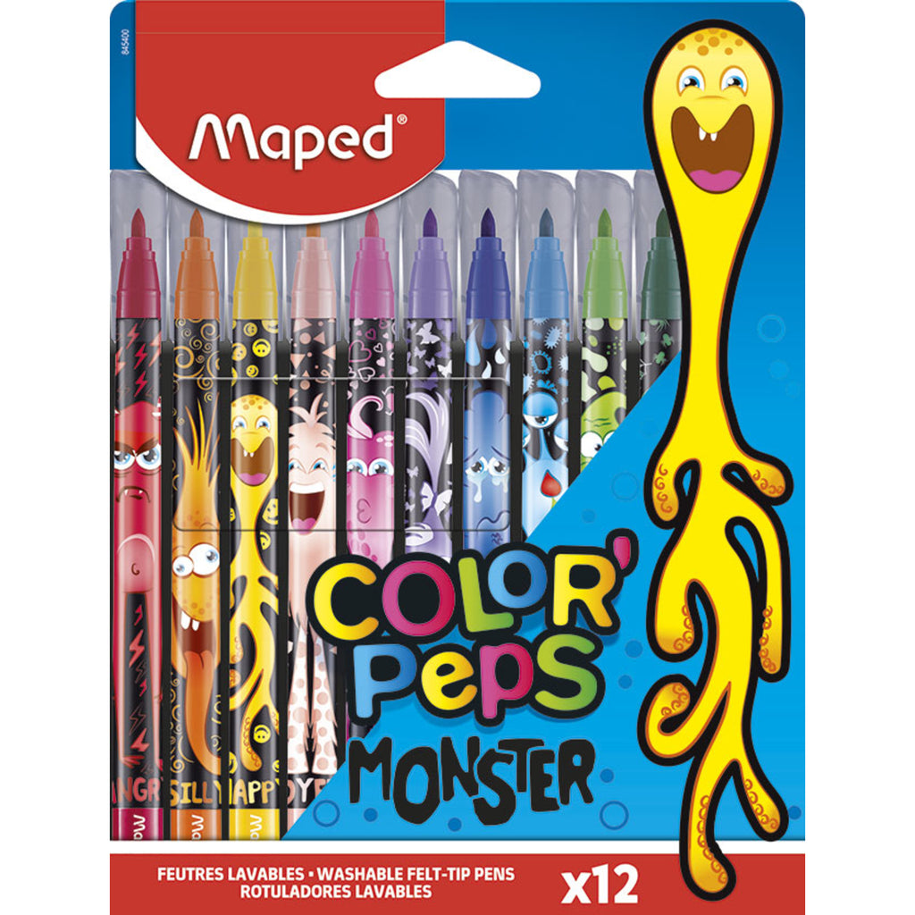 Color'Peps Monster 12 Felt Tips