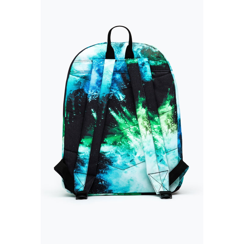 Hype Blue & Green Dust Backpack