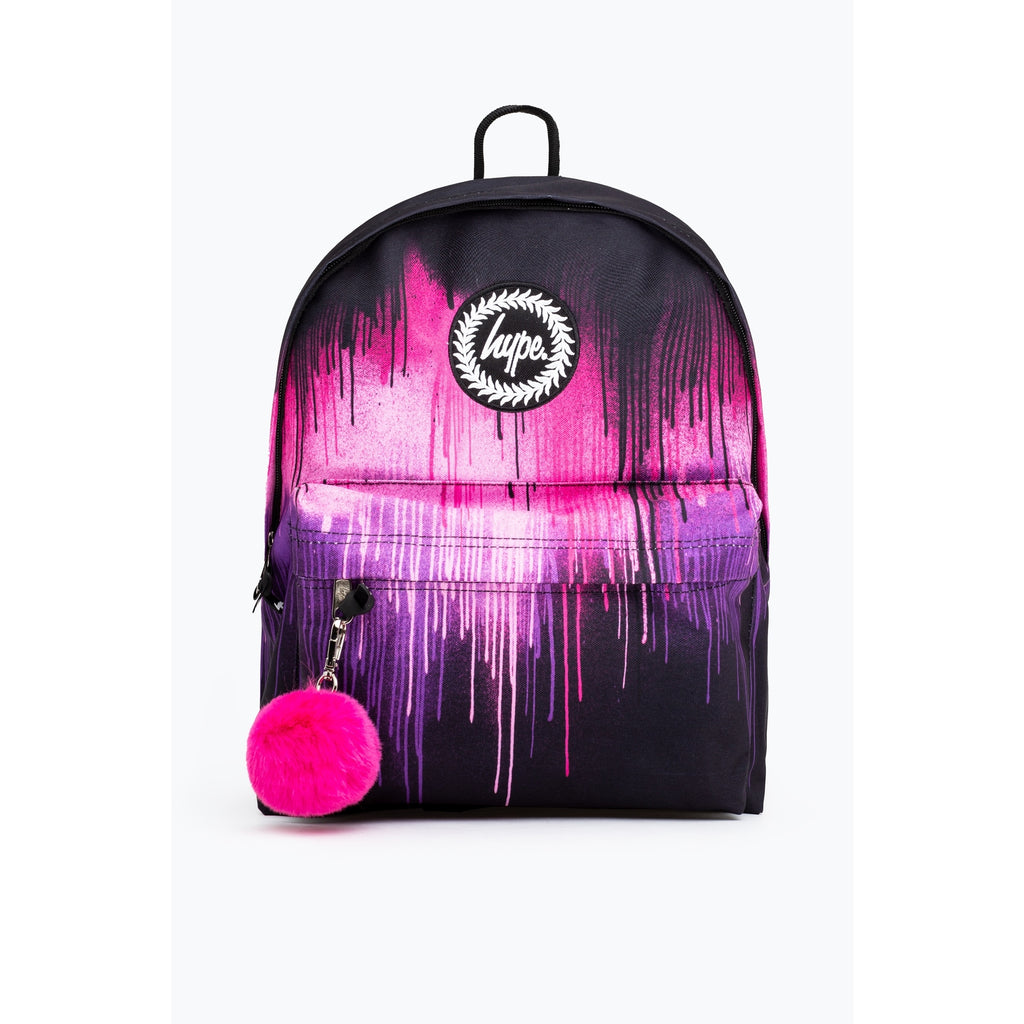 Hype Purple & Pink Drip Backpack