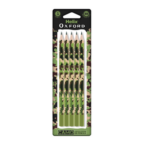 Oxford Camo Pencils 5 pack