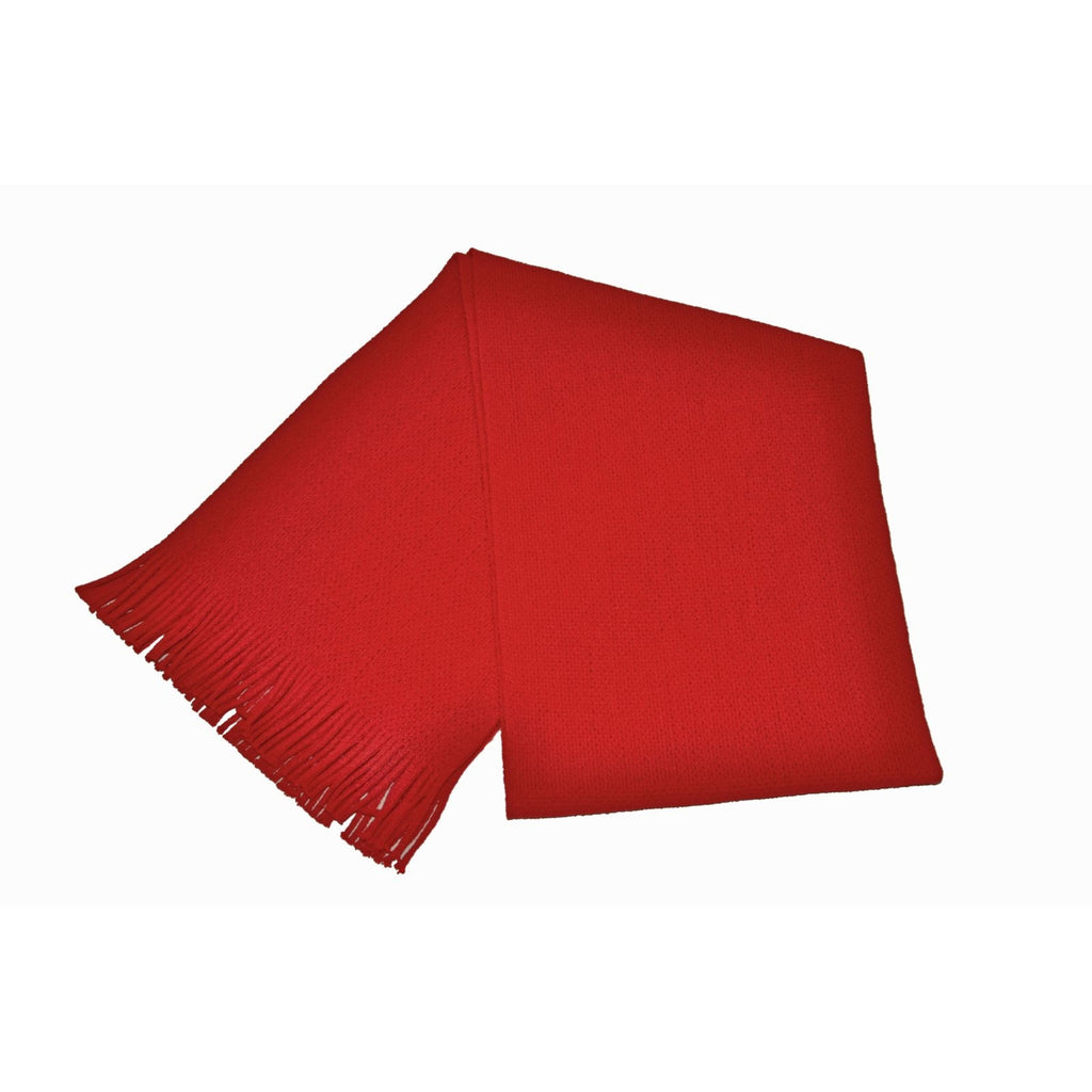 Red Acrylic Scarf