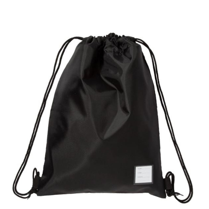 Plain Black Gymsack (RS10)