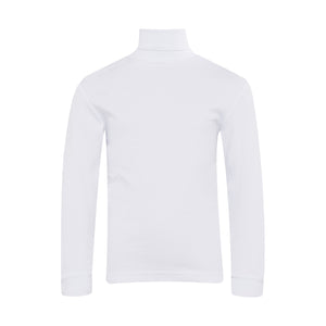 Plain White Roll Neck