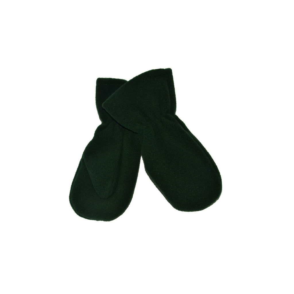 Bottle Green Mitten Gloves
