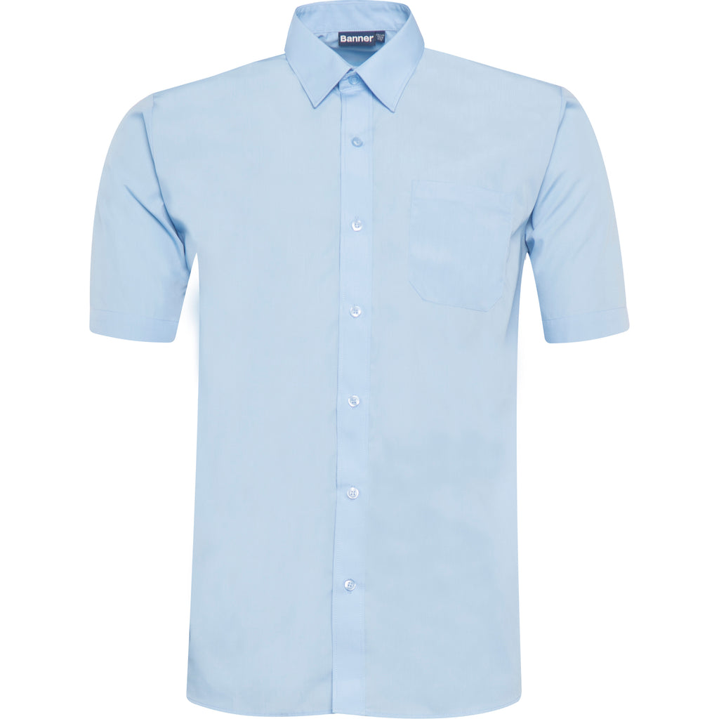 Blue Short Sleeve Twin Pack Shirt