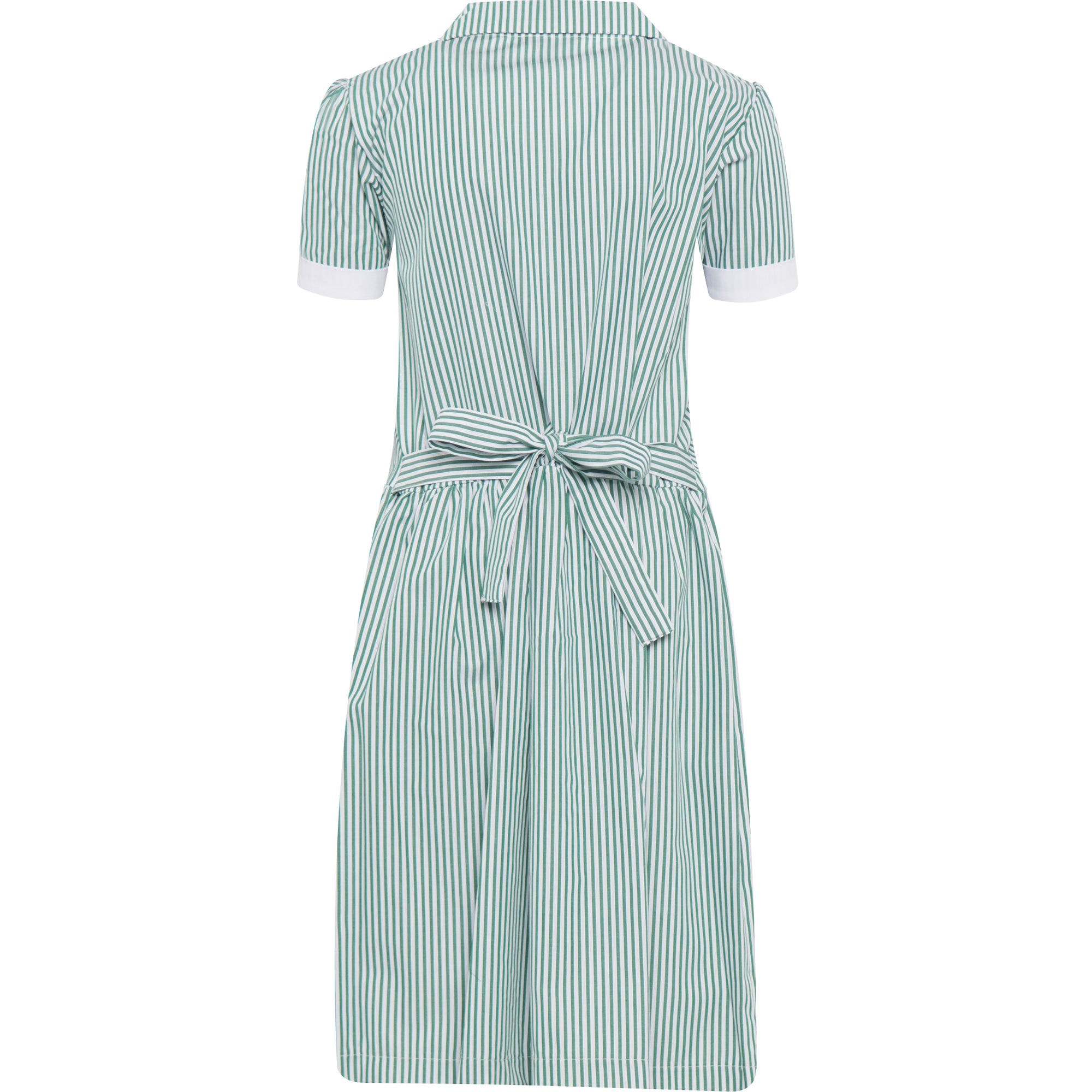 Green Striped Summer Dress Green Striped Summer Dress