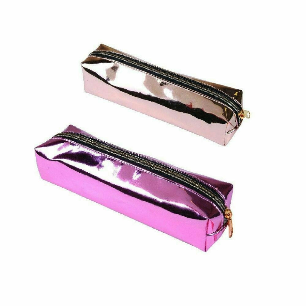 Helix Tres Chic Metallic Pencil Case