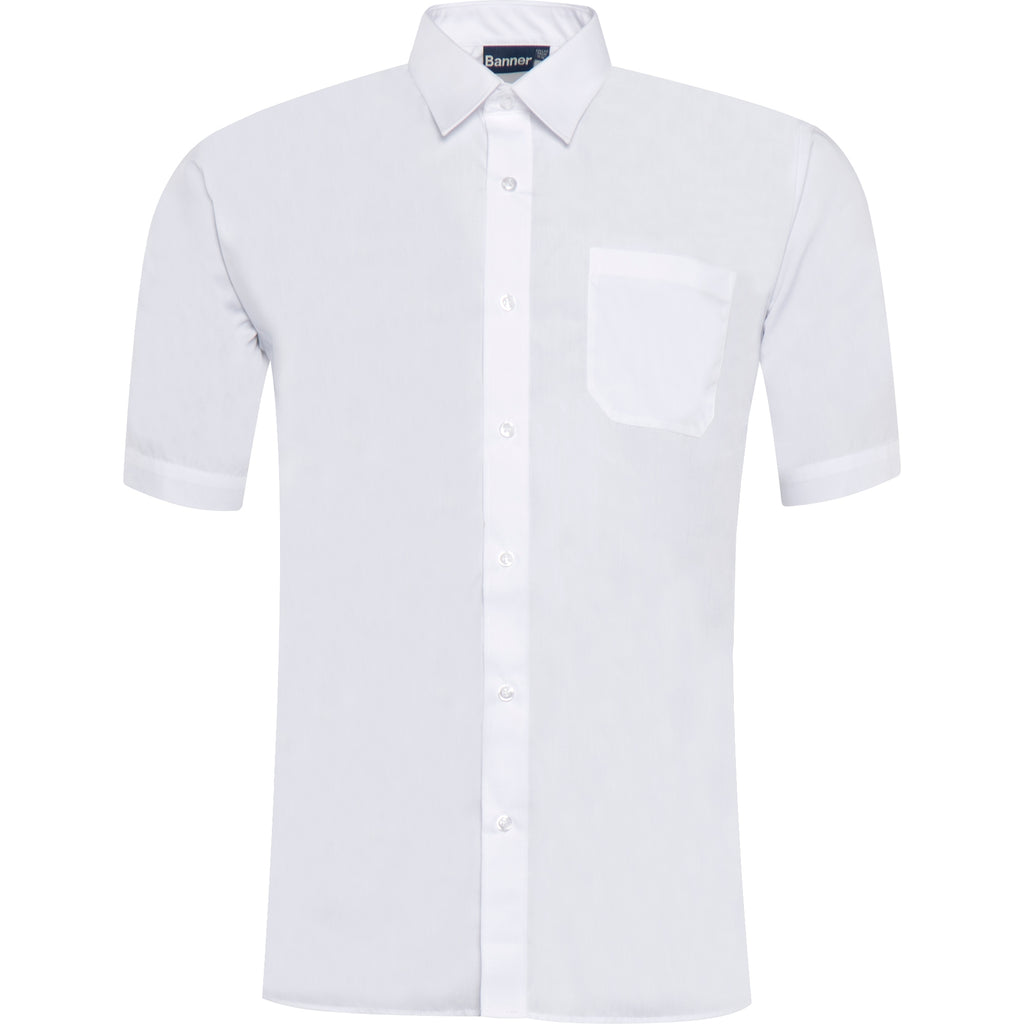 White Short Sleeve Twin Pack Shirt