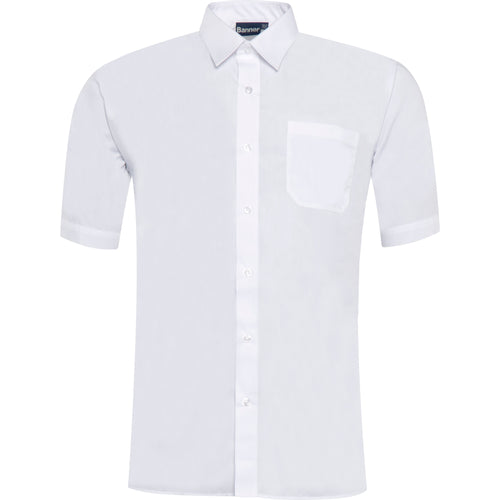 White Short Sleeve Twin Pack Shirt