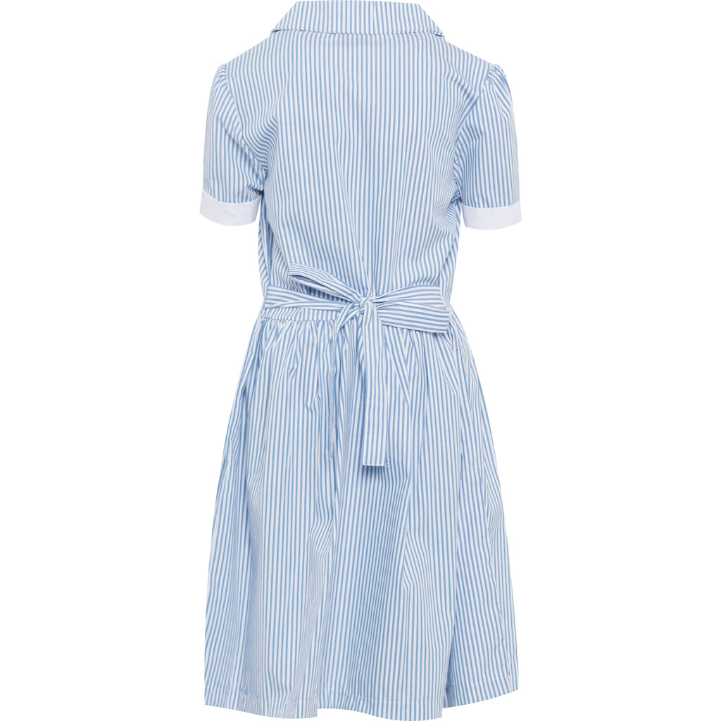 Blue Striped Summer Dress