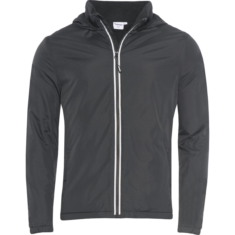 Plain Black Vortex Jacket