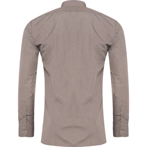 Grey Long Sleeve Twin Pack Shirt