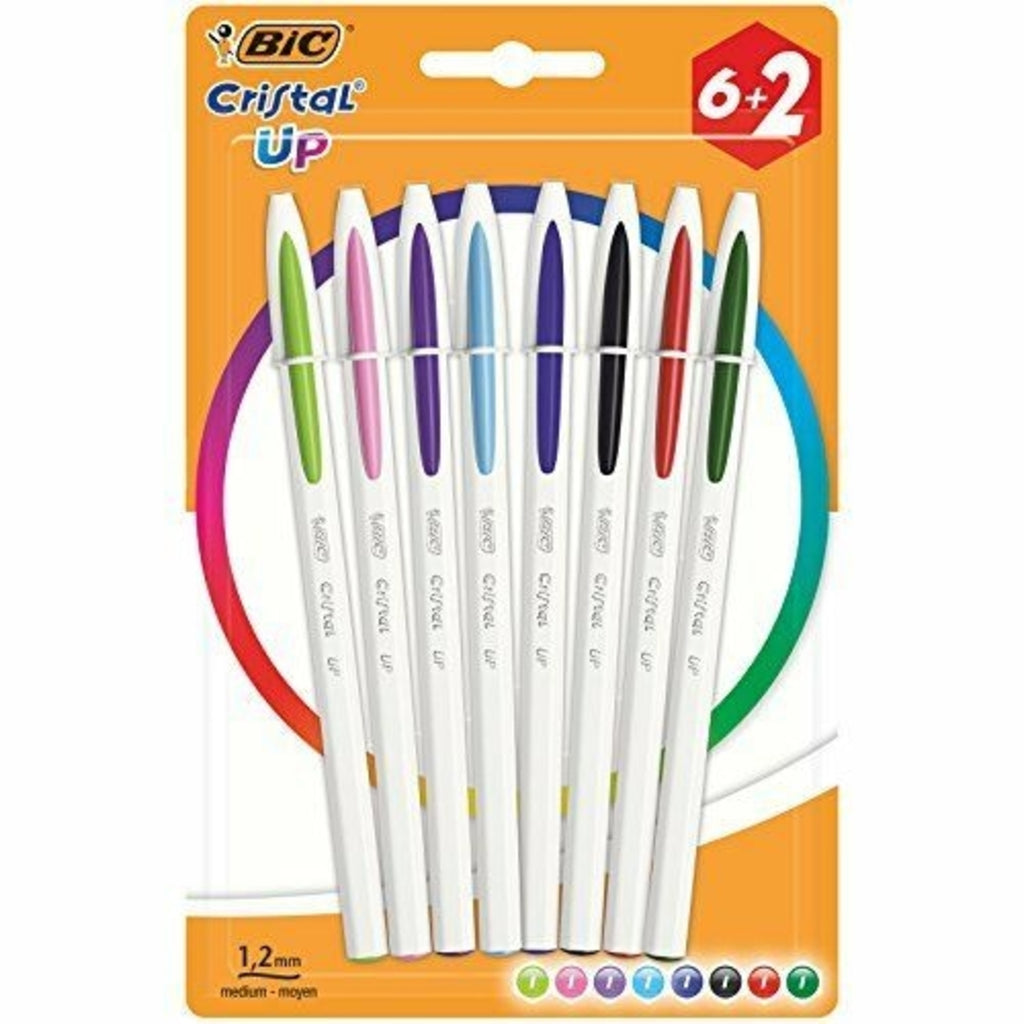 Bic crystal up 8 pack 949872
