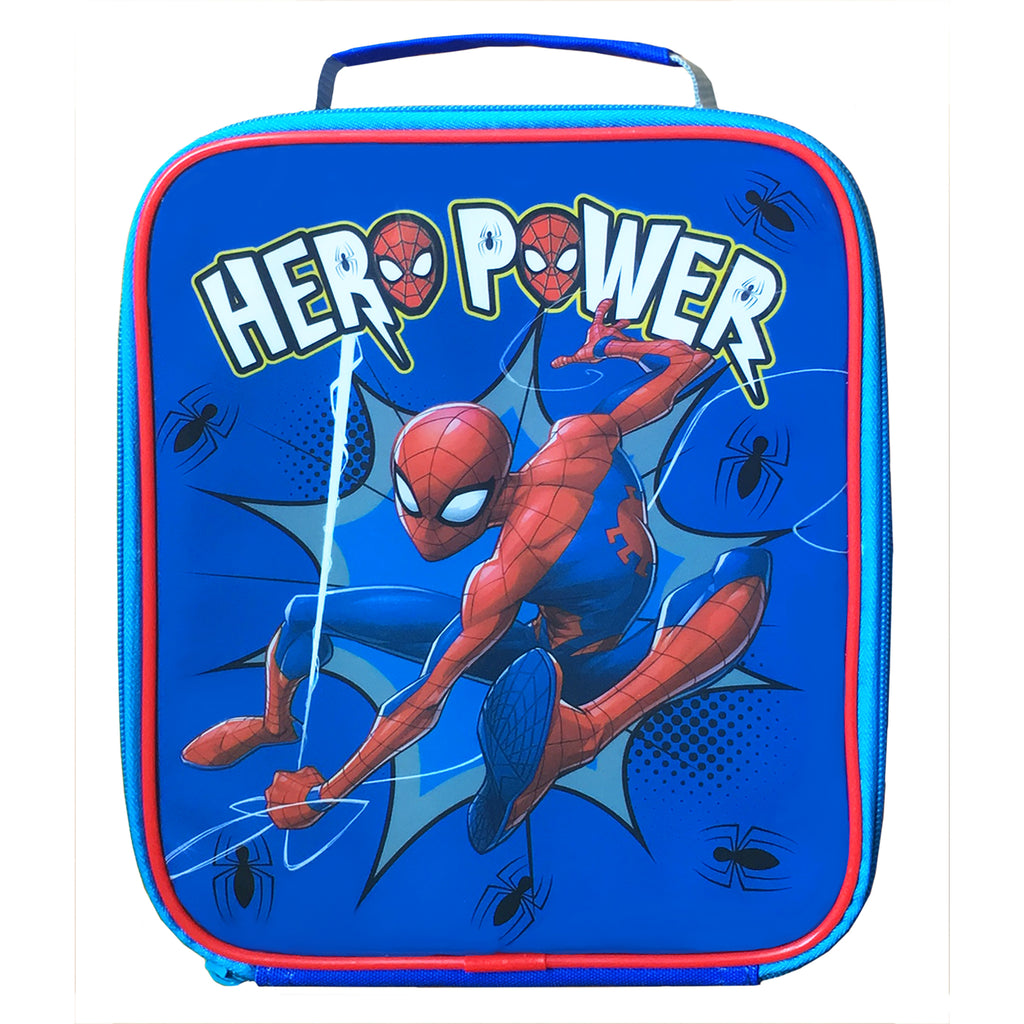 Spiderman Hero Lunch Bag and Bottle
