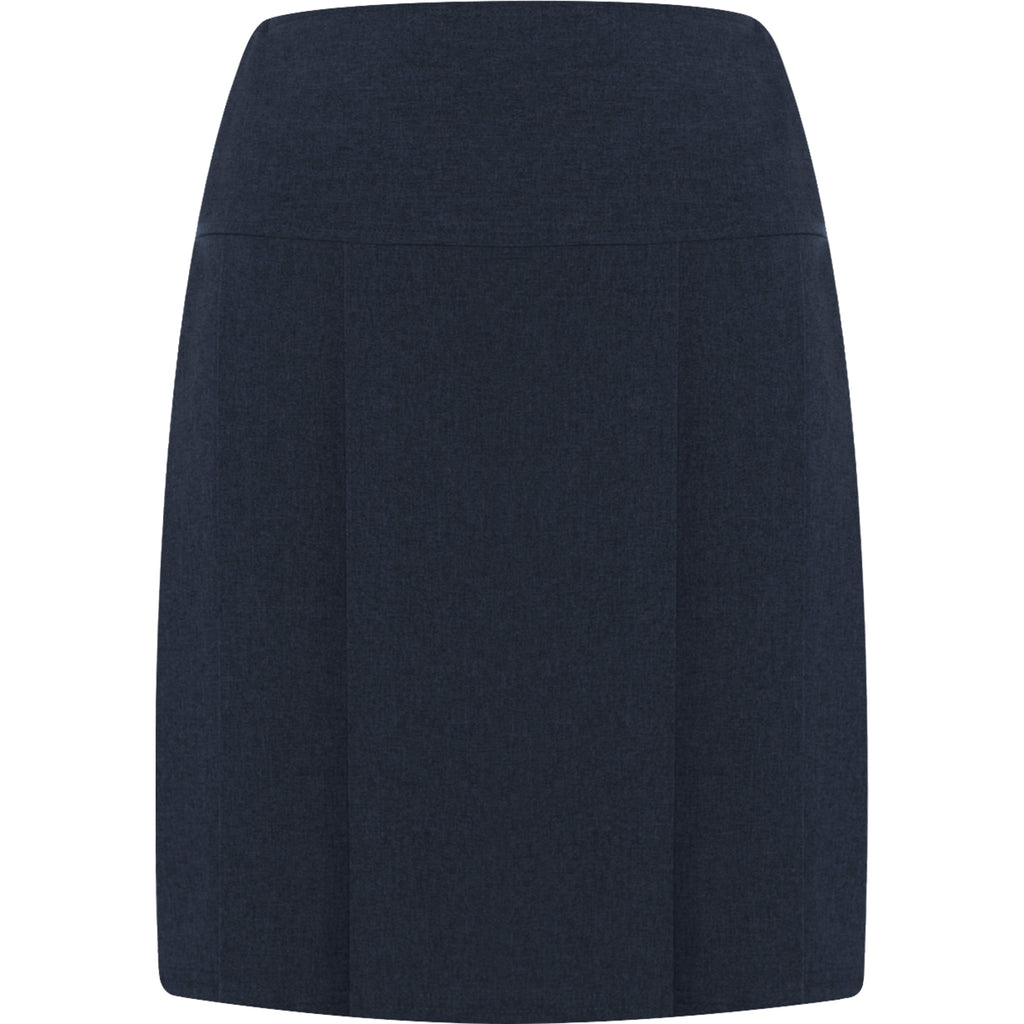 Navy Banbury Pleated Skirt