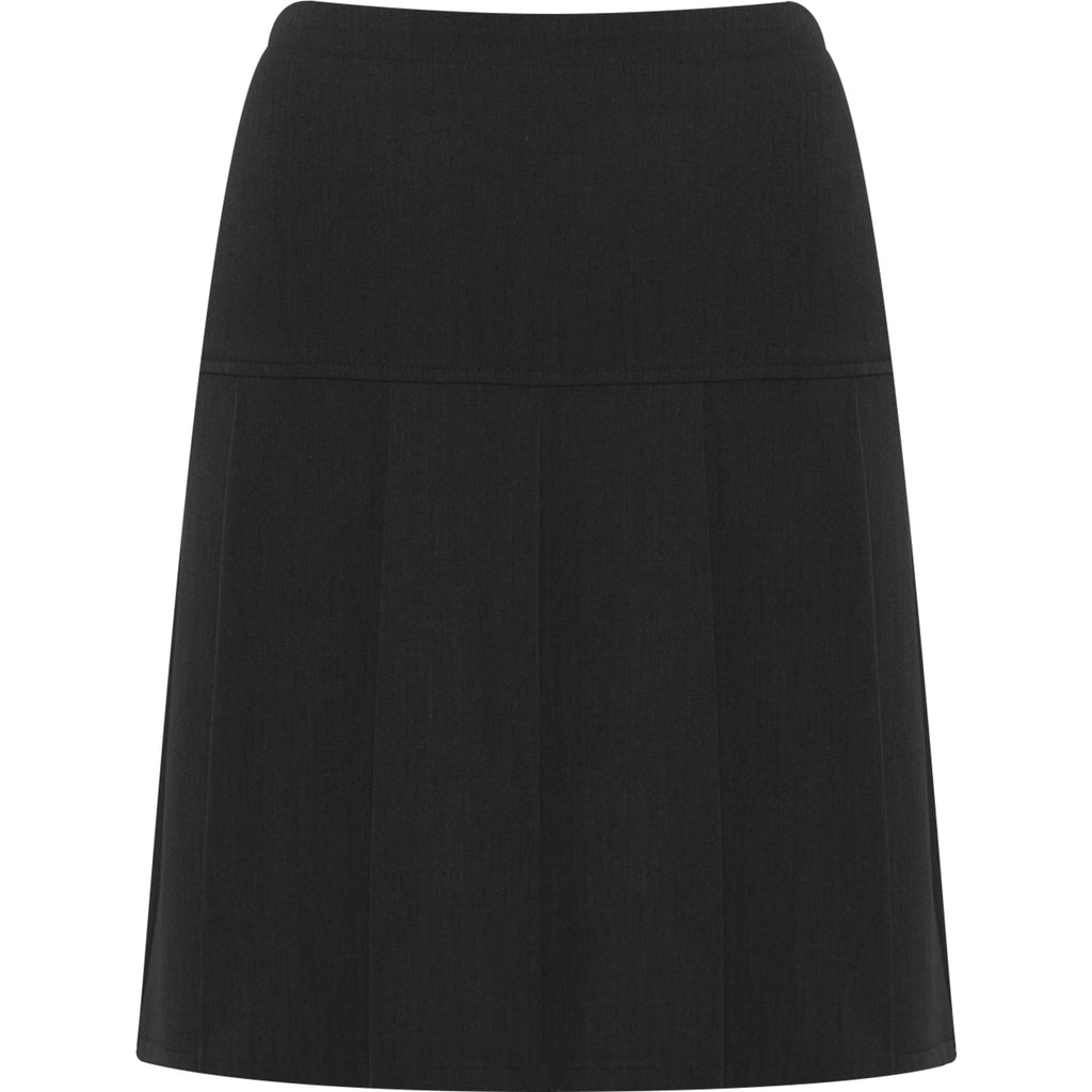 Black Charleston Pleated Skirt