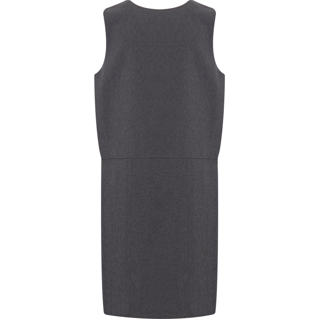 Grey Lynton Pleated Pinafore
