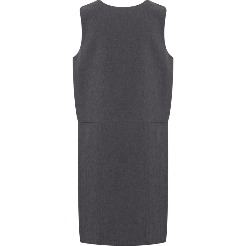 Grey Lynton Pleated Pinafore