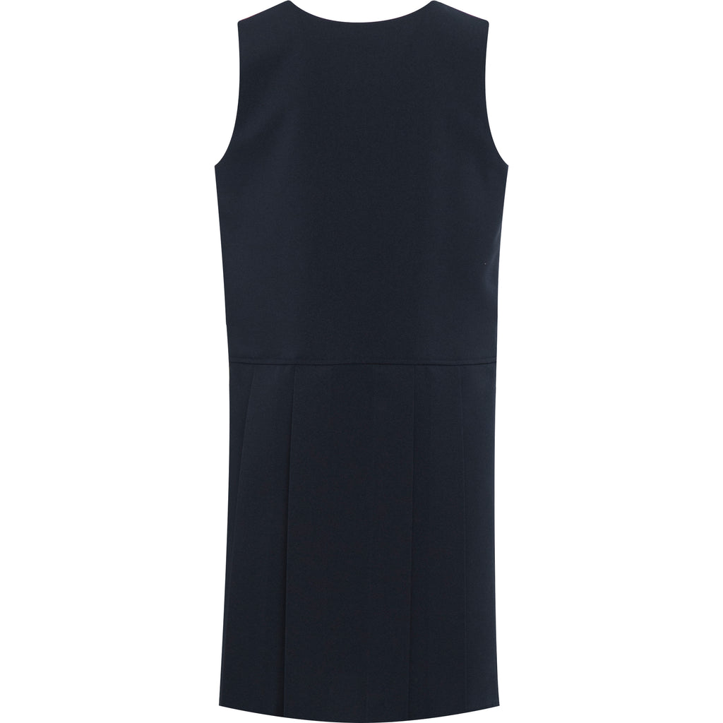 Navy Lynton Pleated Pinafore