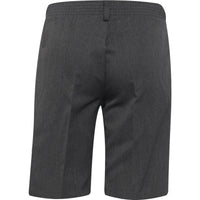 Grey Unlined Bermuda Shorts
