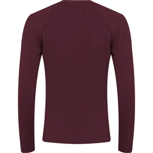 Maroon Cardigan - 100% Acrylic