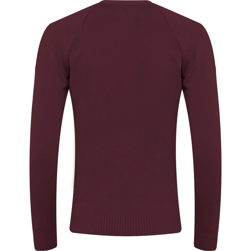 Maroon Cardigan - 100% Acrylic