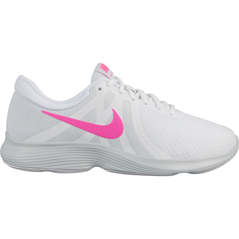Nike Revolution 4 White Laser Fuchsia