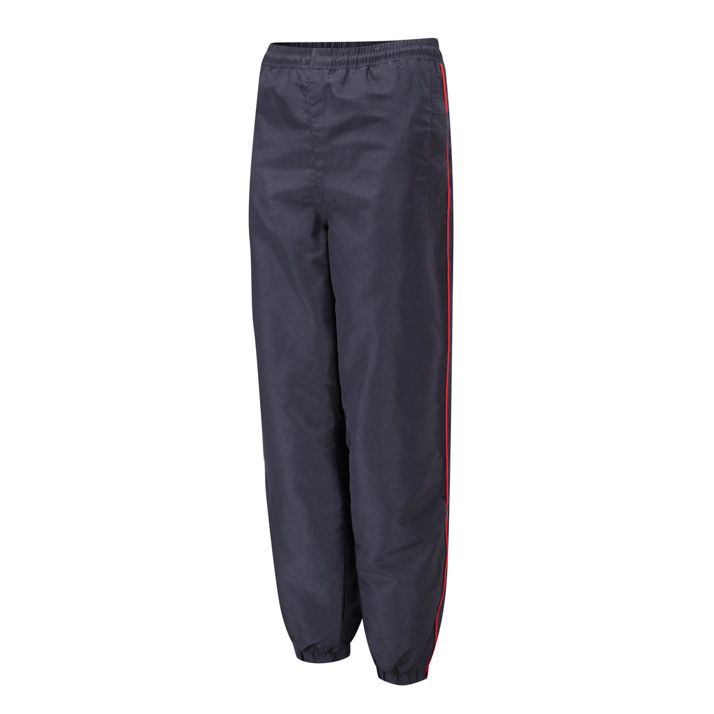 Navy/Red Piping Tracksuit Bottoms