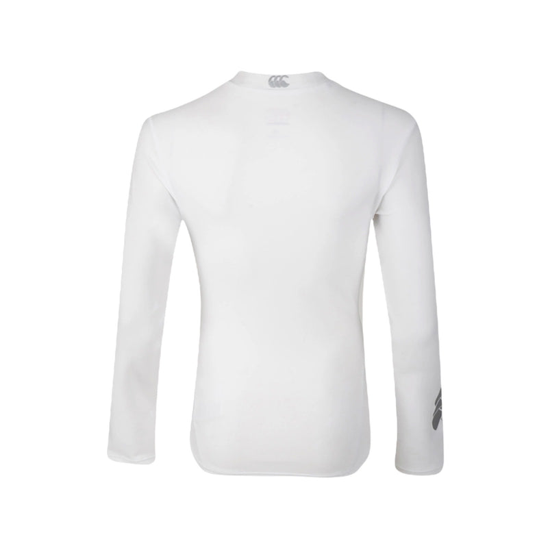 White Cold Long Sleeve Top