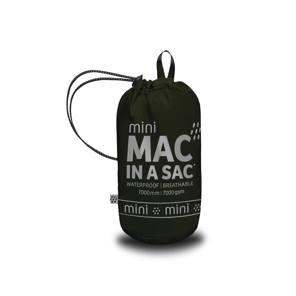 Black Mac in a Sac 2 Kids Packaway Jacket